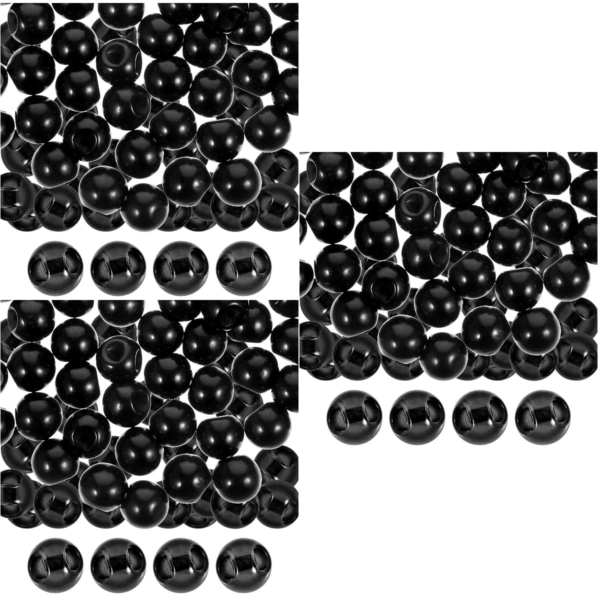 Raindrops 300 Pcs  Elegant Cheongsam Buttons Chinese Clothing Buttons Cheongsam Decorative Buttons Ornaments