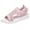 Pink, variant on Anuirheih Womens Sandals Wedge Shoes, Comfortable Ankle Strap Open Toe Summer Sandals Casual Outdoor Mesh Breathable Wedges(Light-Pink)