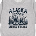 thumbnail image 3 of Inktastic Alaska Toddler Sweatshirt, 3 of 4