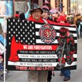 thumbnail image 2 of Cayyon Firefighter Grommet Flag We Are Firefighters Flag 3x5Feet Banner with 2 Brass Grommets, 2 of 4