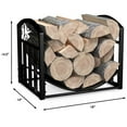 Indoor outdoor firewood log rack by home complete walmart
