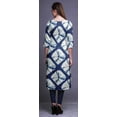 thumbnail image 3 of Bimba Kurti Imprimé Manches 3/4 Tenue d'Été Tunique Droite pour Femmes, 3 of 6