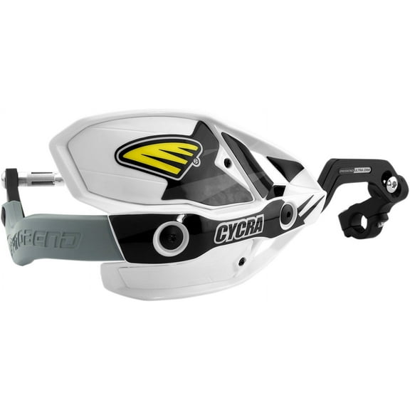 Cycra 1CYC-7408-42X Ultra Probend CRM Wrap Around Handguards - White/White