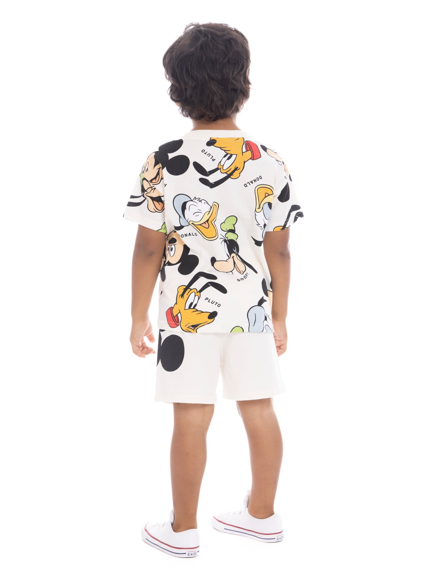 Disney Mickey Mouse & Friends Toddler Boys Graphic Tee and Shorts Set, 2-Piece, Sizes 12M-5T