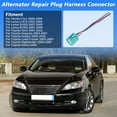 thumbnail image 2 of Conector de arnés de reparación de alternador para Honda Civic 2006-2009, arnés de cableado de alternador para Lexus Lx470 2003-2005 9098011964, 2 of 7