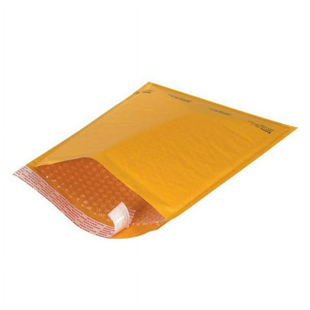 Office Depot® Brand Kraft Self-Seal Bubble Mailers, #2, 8 1/2" x 12", Pack Of 25