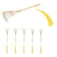 thumbnail image 6 of Tineasur 6-Piece Compact Khaki Metal Zen Rake Set for Tabletop Zen Garden, Perfect for Relaxation and Meditation, 6 of 8
