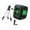 Green, variant on Compact Green Levels 3 Color 2 Line Auto Leveling Device Handheld for Picture Hanging And Cabinet Installation