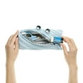 thumbnail image 4 of ZIPIT Grillz Pencil Case | Blue Pencil Pouch for College and Office, 4 of 7
