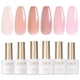 thumbnail image 1 of Set de esmaltes de uñas en gel GAOY Jelly Nude Pink, 6 colores, 7,3 ml, 1 of 6