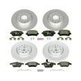 thumbnail image 2 of Power Stop Front and Rear Euro-Stop ECE-R90 Certified Brake Pad and Rotor Kit ESK2757 Fits 2010 Volkswagen Tiguan, 2 of 4
