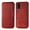 Red, variant on Dteck Case For Samsung Galaxy A51 4G (6.5 inches),Luxury Leather Wallet Card Holder Flip Cover Protective Shockproof Kickstand Phone Case ,Brown