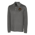 thumbnail image 2 of Men's-Cutter & Buck  Gray Houston Dynamo FC Big & Tall Advantage Eco Tri-Blend Pique Long Sleeve Polo, 2 of 3