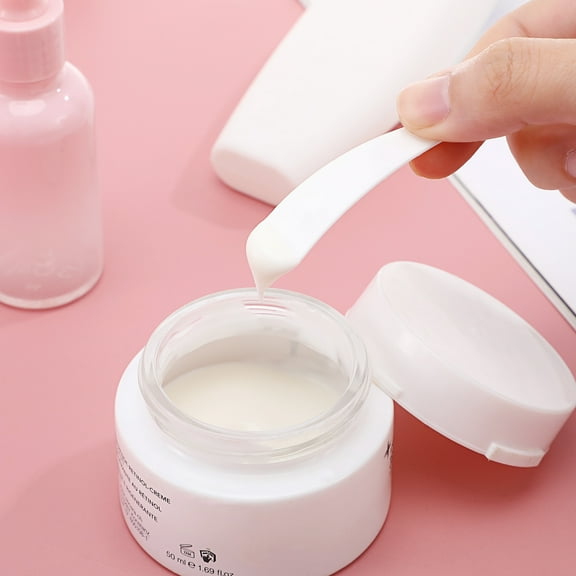 Raindrops 50 Pcs Mini Makeup Spatulas Cosmetic Mixing Spoons for Facial Cream and Masks Beauty Skincare Tools