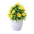 thumbnail image 1 of Artificial Bonsai Potted Fake False Plants Outdoor Garden Home In Pot Decor, 1 of 4