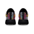 thumbnail image 4 of Living Life In Peace Hippie Shoes Sneakers Black Size 10, 4 of 7