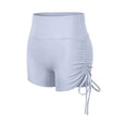 thumbnail image 5 of xfsWaSs High Waisted Biker Shorts for Women Tummy Control Soft Yoga Shorts Lightweight Stretch Workout Leggings Shorts Athletic Short, 5 of 5