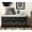 Black, variant on U_STYLE Homes Collection Wood Storage Bench with 3 Drawers and 3 Baskets - Dimensions: 47.44" x 22.8" x 17.1" (MDF),Black