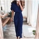 thumbnail image 1 of Elegant Women Dresses 2023 Summer Fashion Printed Short Sleeve Shirt Dress Vintage Waist Tie-up Button Bandage Long Dress RobeL Gao Jinjia LED, 1 of 2