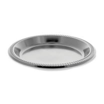 Pactiv Corp. MI10EY Meadoware 10.25 in. Diameter Plate Impact Plastic Dinnerware - Black