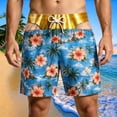thumbnail image 5 of Funny Patriotic Men Swim Trunks - Print Waistband Board Shorts for Novelty Summer Swimwear adult funny swim trunks, 5 of 5