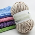 thumbnail image 3 of DALX Knitting Yarn for Cardigan Scarf 5-strand Milk Cotton DIY Yarns Baby Sweater, 3 of 10