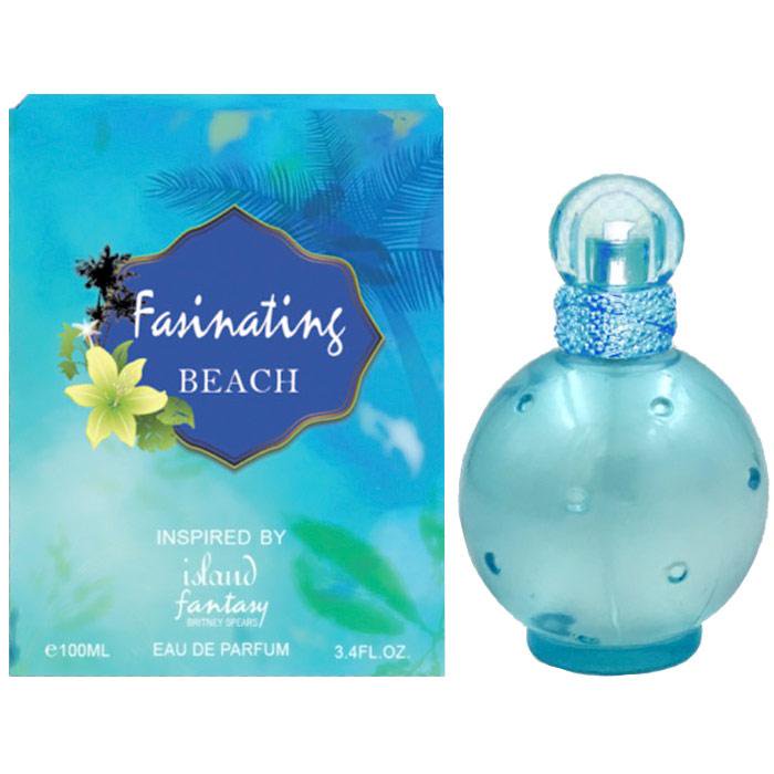 Women's perfume Beautiful BEACH BLUE, Inspired by Island Fantasy 100 ml