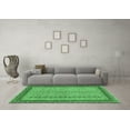 thumbnail image 3 of Ahgly Company Indoor Rectangle Abstract Emerald Green Modern Area Rugs, 7' x 10', 3 of 4