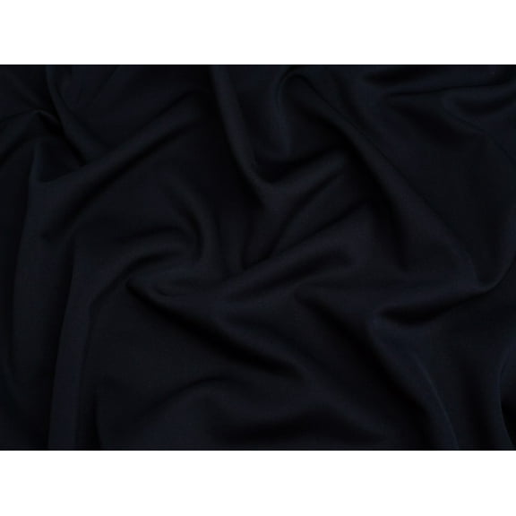 Minerva Heavy Scuba Stretch Knit Fabric Navy Blue - per yard