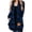 Womens Jacket Blue, variant on Flannel Jacket Women Plaid Button Up Long Sleeve Lightweight Thin Vintage Base Layer Coat