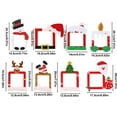 thumbnail image 3 of Ganfancp 8Pcs Interruptores de Navidad Pegatinas Decoraciones de Fiesta Decoraciones de Navidad Elks Muñeco de Nieve Árbol de Navidad Interruptores Pegatinas Artículos En Liquidación 8*Pegatinas de I, 3 of 7