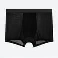 thumbnail image 2 of Jalioing Mens Trunks Underwear Comfortable Breathable Short Leg Boxer Underpants Soft Stretchy Boxer Briefs, 2 of 3