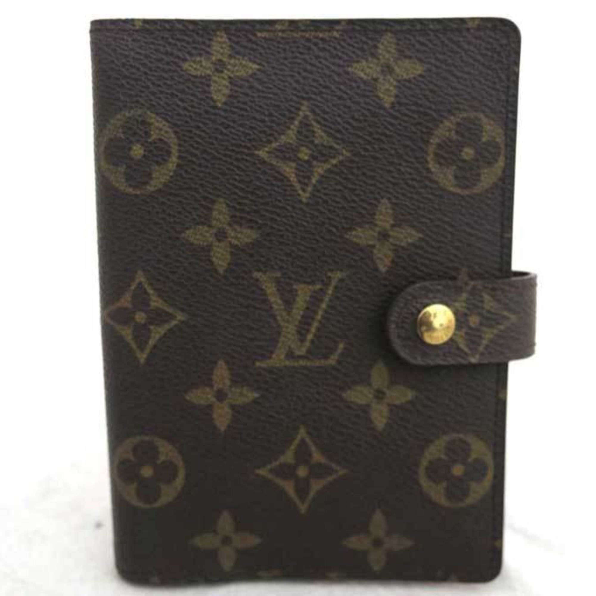 Authentic Rare item Louis Vuitton notebook cover Agenda PM monogram women