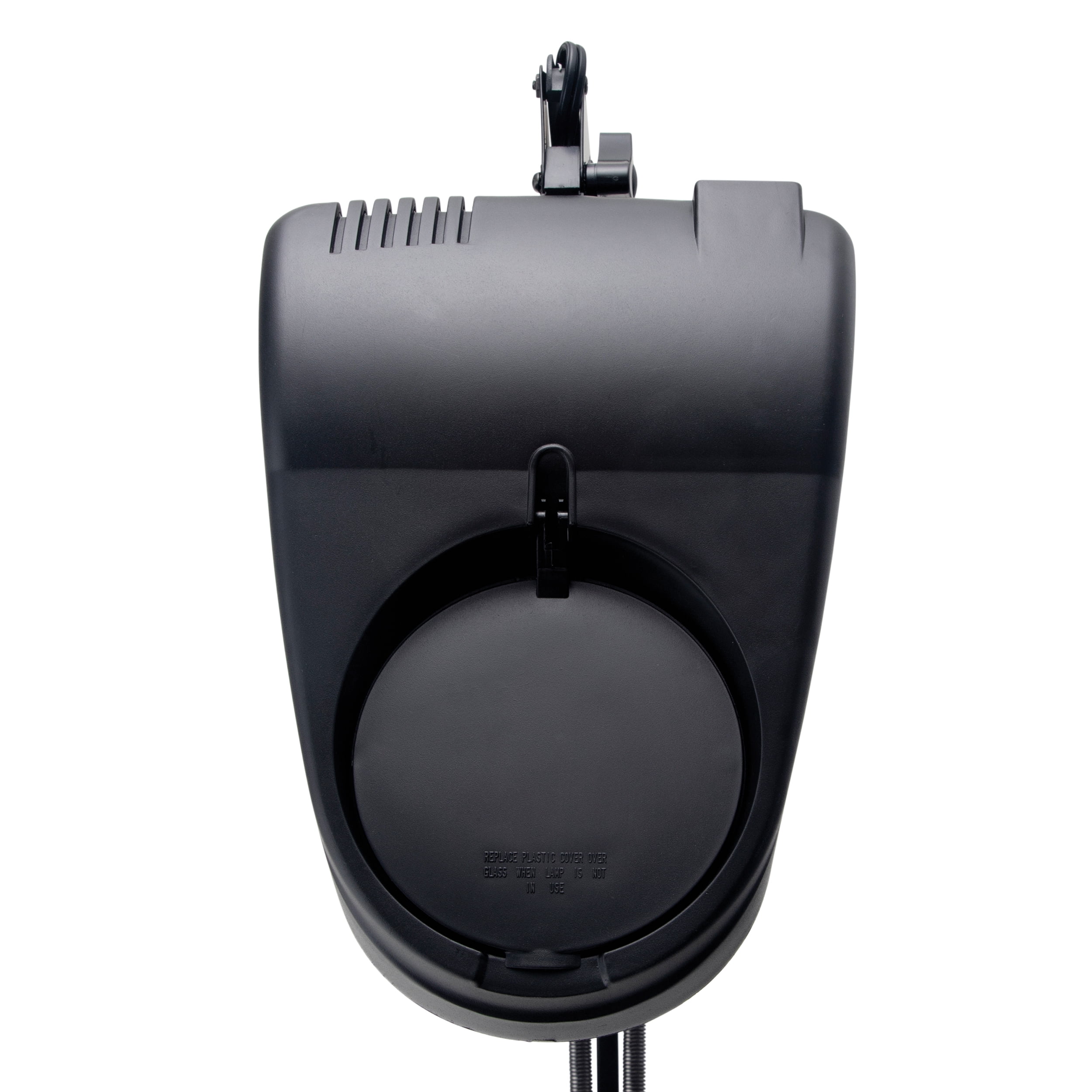 V-Light 31.5 inch Black CFL 3-Diopter Magnifier Lamp with Organization Base