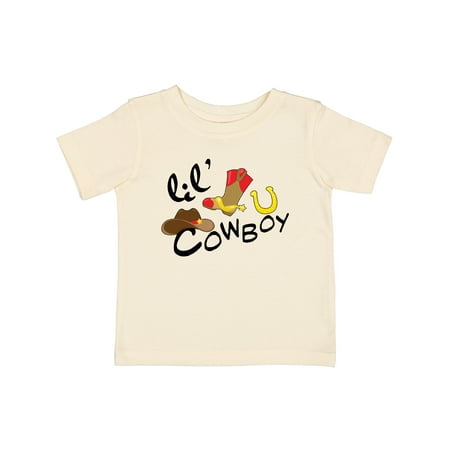 

Inktastic Lil Cowboy Gift Baby Boy T-Shirt