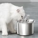 thumbnail image 5 of Fuente de agua para mascotas filtración de circulación fácil limpieza acero inoxidable súper silencioso inteligente gran capacidad dispensador automático de agua para ANGGREK Otros, 5 of 8