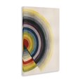 thumbnail image 4 of Stupell Industries Round Centric Pattern Abstract Painting Wrapped Canvas Art Print Wall Art, 30 x 45, 4 of 8