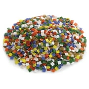 Mosaic Studio Venetian Glass Tiles - 3/4'', Steel Blue, 8 oz
