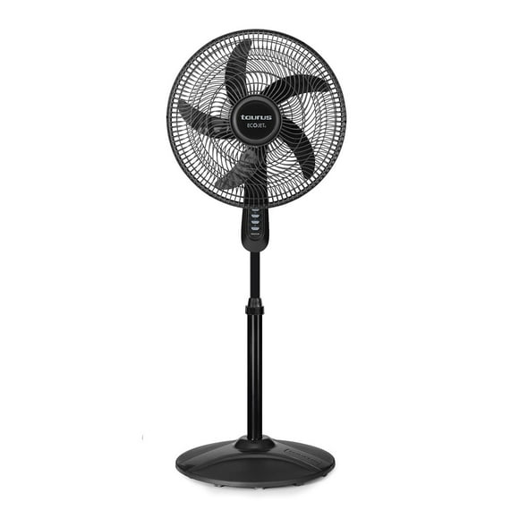 Ventilador de pedestal Taurus 16 pulgadas TURBO 1000 negro 16 pulgadas
