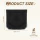 thumbnail image 2 of Uxcell 4Pcs Monedero de Squeeze, Pequeño Monedero de Cuero de Cierre Automático, Bolsa de Maquillaje Portátil Mini para Mujeres Hombres, Cambio de Auto, Viaje, Negro, 2 of 6