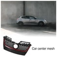 thumbnail image 2 of Baohd Bumper Grille ABS Vehicle Fittings Rust-proof Shakeproof Front Grilles Center Auto Supply Red Line Replacement for Golf 5, 2 of 5