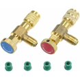 thumbnail image 2 of valve de Charge de Réfrigérant au Cuivre R12 R410, pour Climatisation, avec valve de Sécurité pour Liquide et Contrôle de Flux., 2 of 5