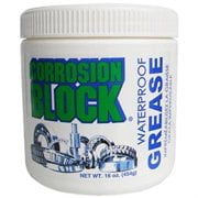 (12 pack) Corrosion Block High Performance Waterproof Grease - 16oz Tub