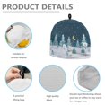 thumbnail image 6 of HELLHERO Holiday Snowman Teapot Dust Cover Waterproof and Dustproof Durable, for Friend, 6 of 7