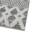 thumbnail image 6 of Sabrina Soto Casa Collection Area Rug - Valencia (2' 3" x 8' Runner Anthracite Gray/Ivory), 6 of 9