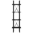 thumbnail image 3 of vidaXL 4-Tier Book Cabinet Black 40x30x140 cm Engineered Wood, 3 of 4