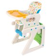 thumbnail image 1 of Trona de bebé 3 en 1, silla de comedor portátil, mesa de juegos convertible, asiento elevador, bandeja de comida para niños pequeños, 1 of 1