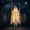 Light A, variant on Halloween Decorations Outdoor 5Ft Pre-Assembled Hanging Swing Ghost With Lights Spooky Hanging Ghosts for Porch Yard Tree Party