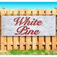 thumbnail image 1 of White Pine Red & Chrome 13 oz Vinyl Banner With Metal Grommets, 1 of 4