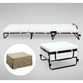 Folding Sofa Ottoman Lounge Bed Sleeper